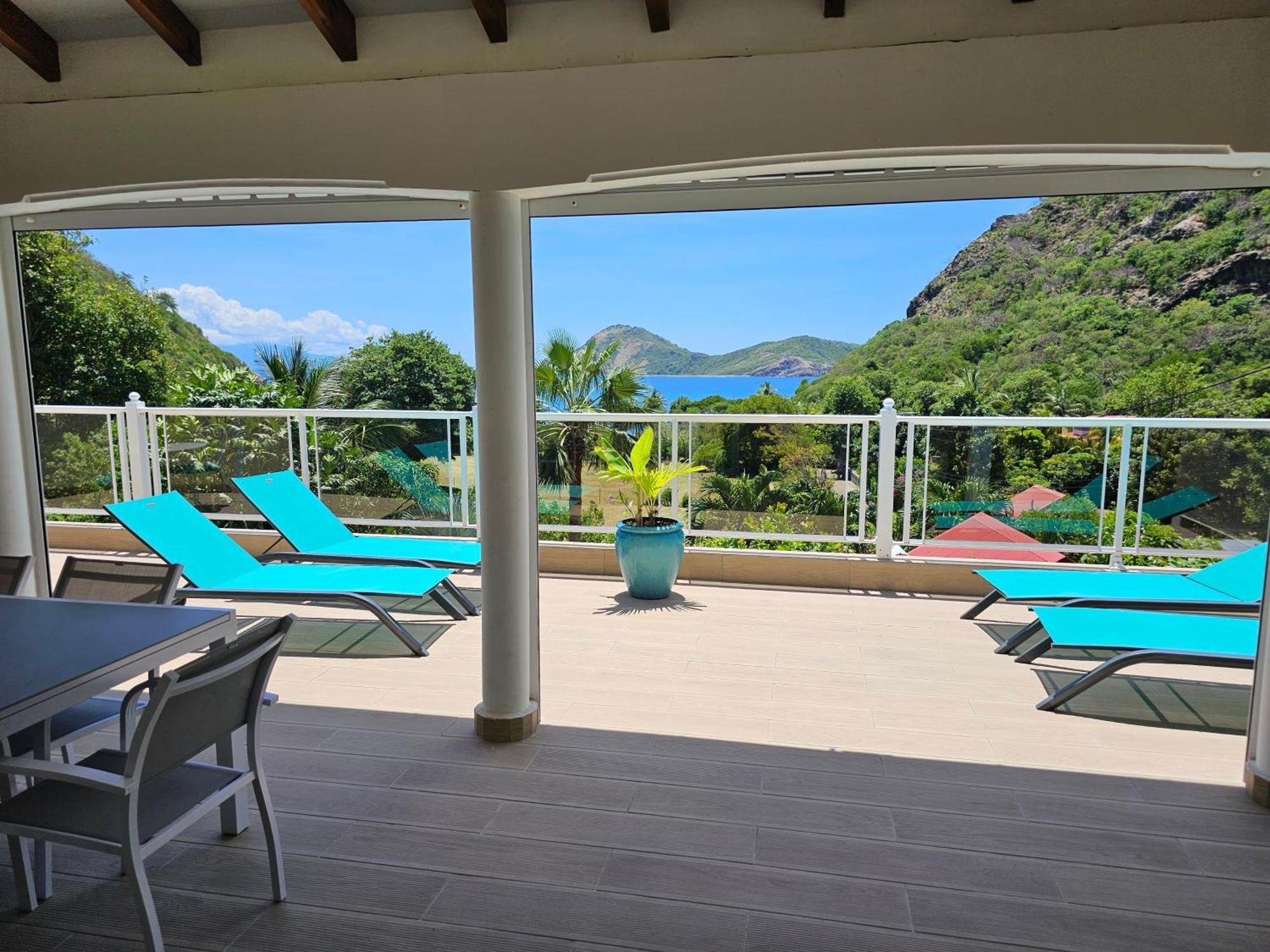 טר-דה-או Villa Celyote - Haut De Villa, Vue Mer, A 150M De La Plage Anse Figuier מראה חיצוני תמונה